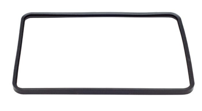 RPI Cassette Seal for Statim 2000 and Statim G4 2000, Black Silicone, with Liquid Soap, ~7.75" x 11.75", SCS001