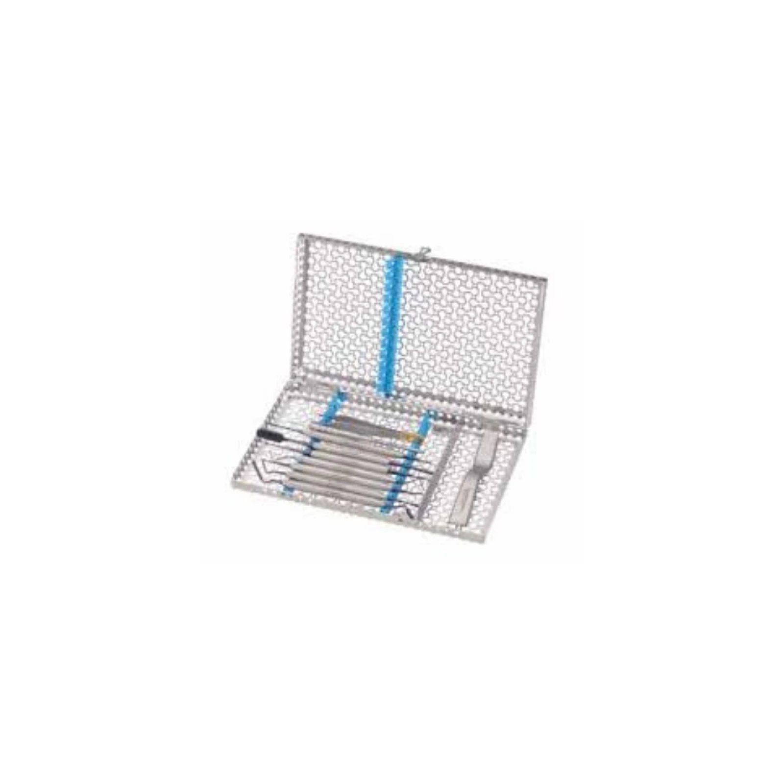 Hu-Friedy IMS Signature Series Replacement Rails, 8-Instrument, 1-Tier, Blue, Base/Compression, IM5088RAIL