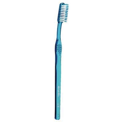 GUM Technique Classic Ultra-Soft Compact Toothbrush, Adult, 12/Pk