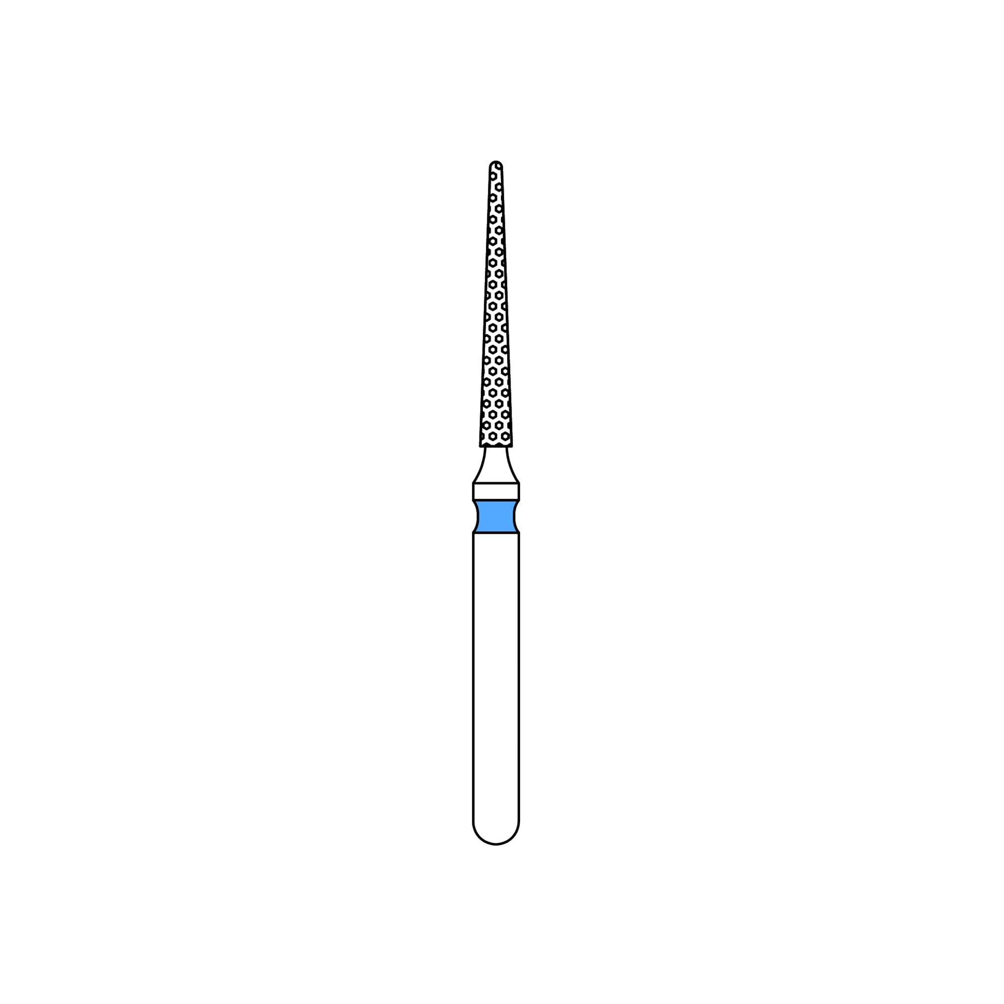PRIVA Diamond Burs FG 859-010M, 5/Pk