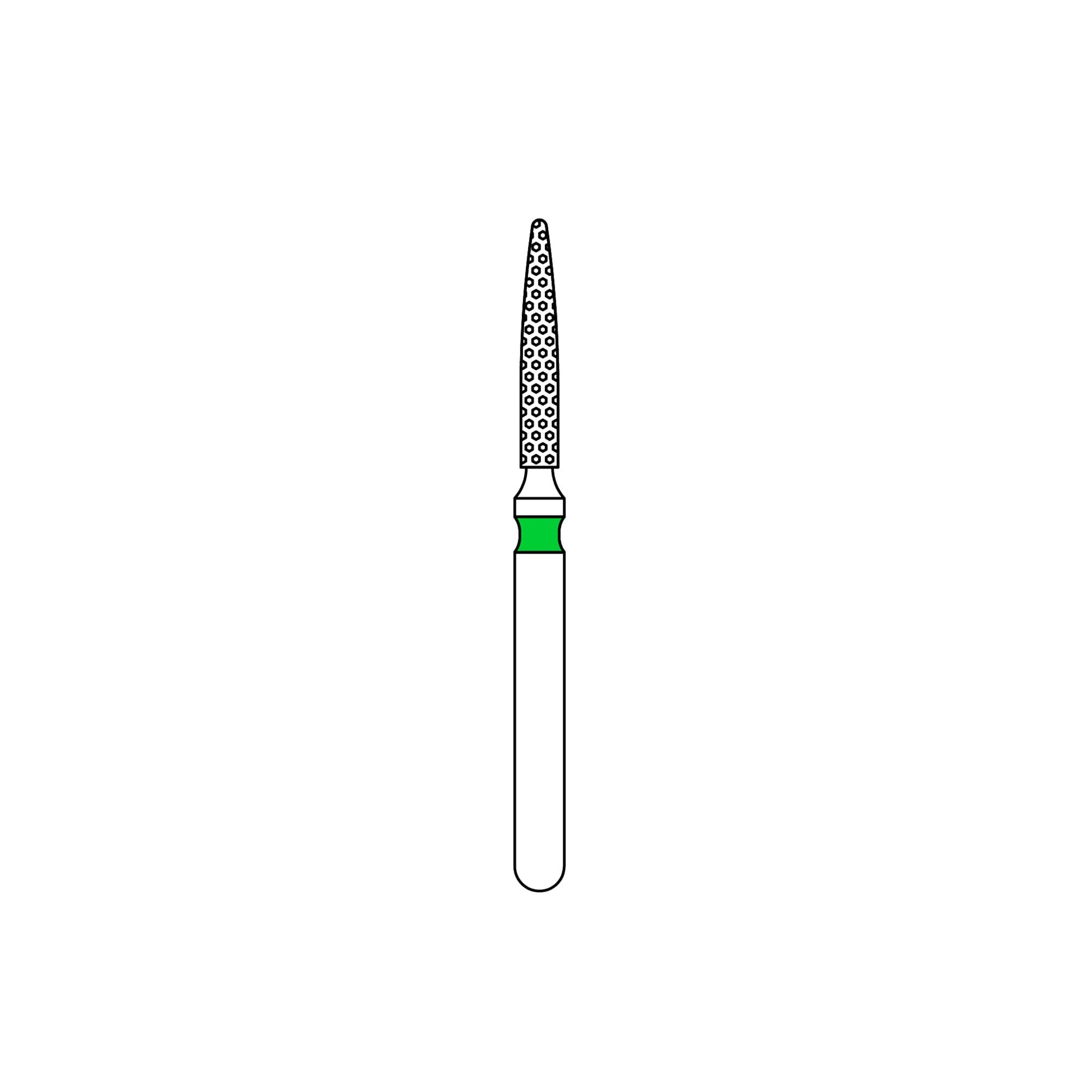 PRIVA Diamond Burs FG 888-012C, 5/Pack