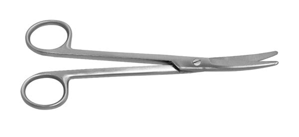 Mayo Scissor 6.75" Curved