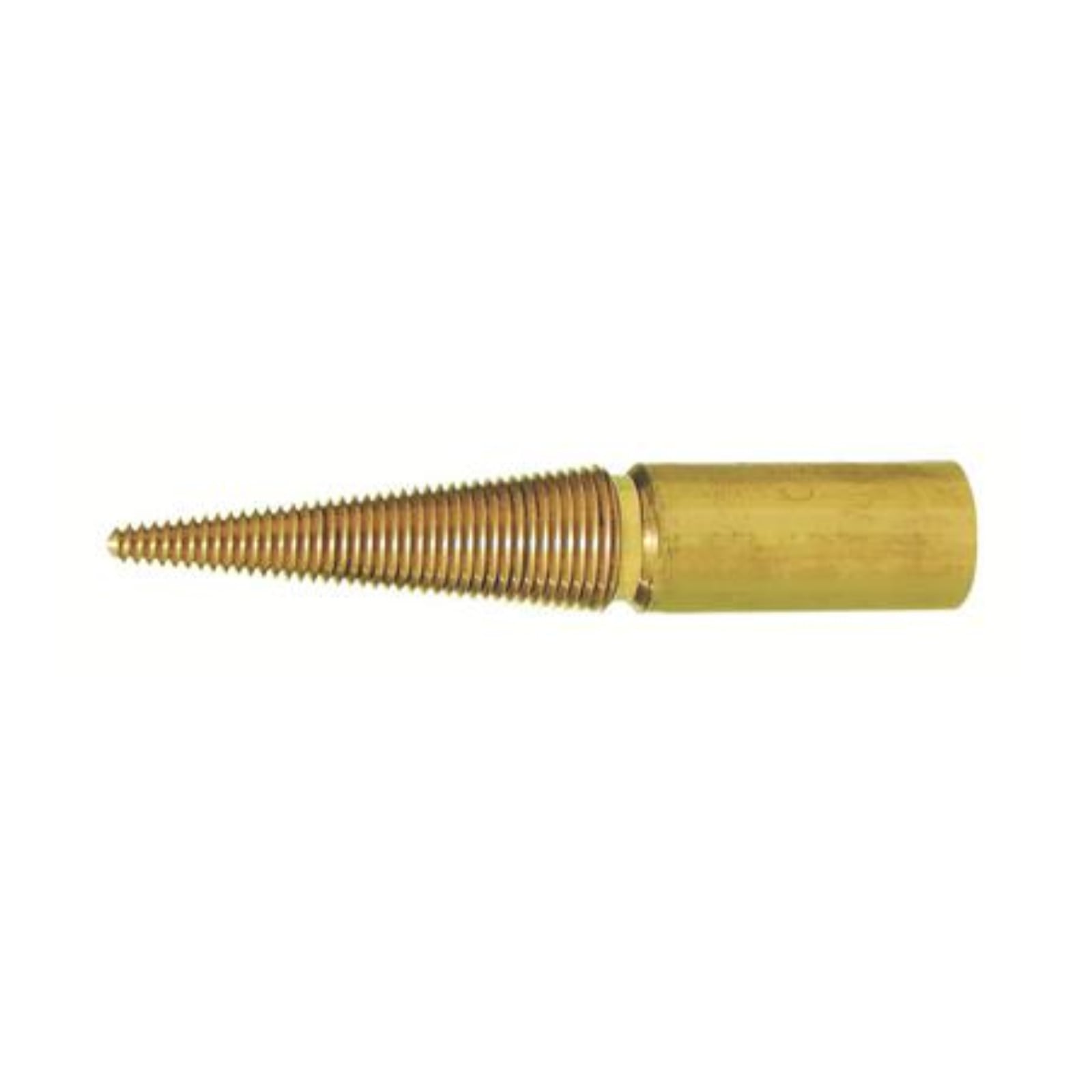 Buffalo Dental Taper Spindle (Chuck) for Lathe, Brass, Left Side Mount, 3.5" Long, Single Chuck