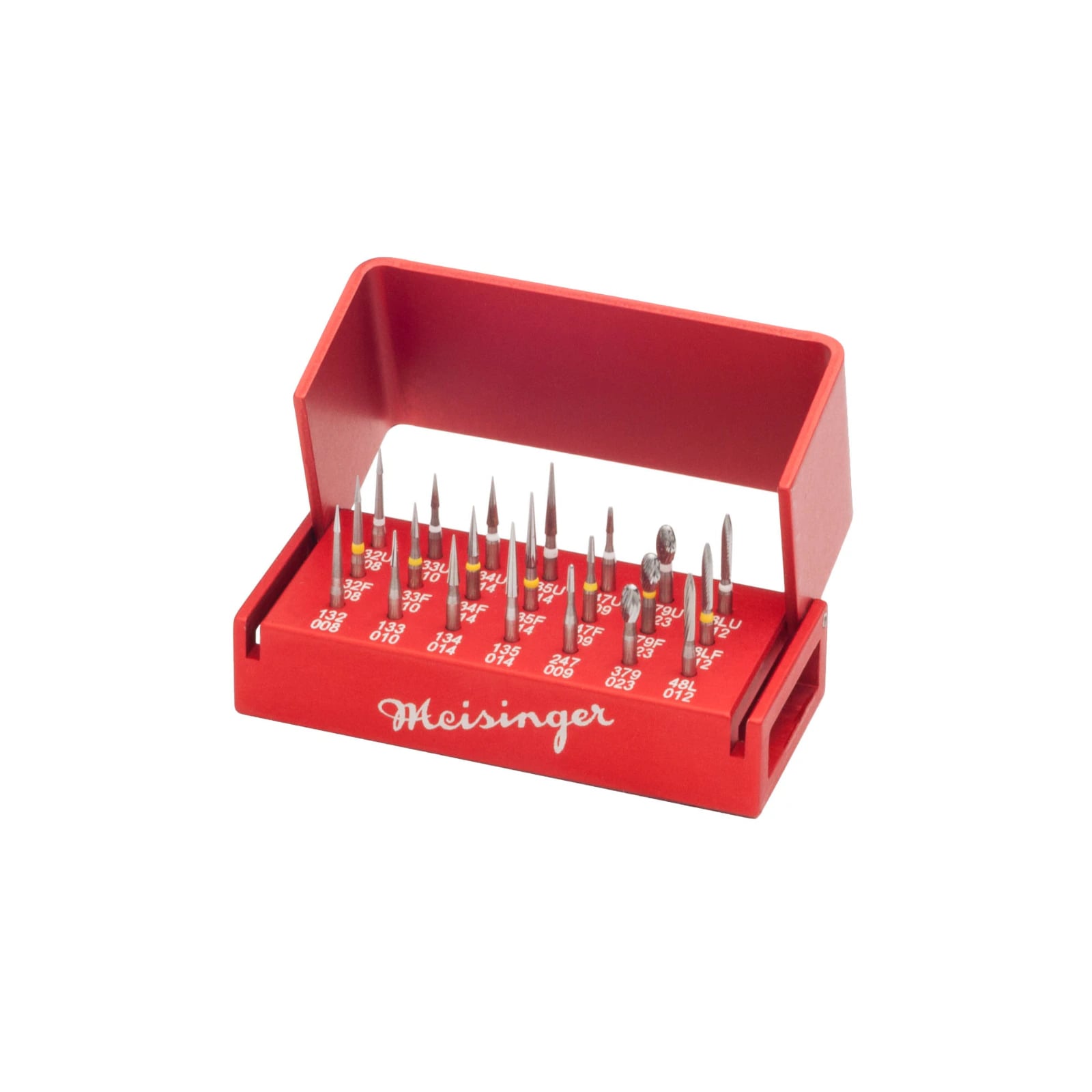 Meisinger Comprehensive Trimming & Finishing Carbide Kit, Friction Grip, 2568