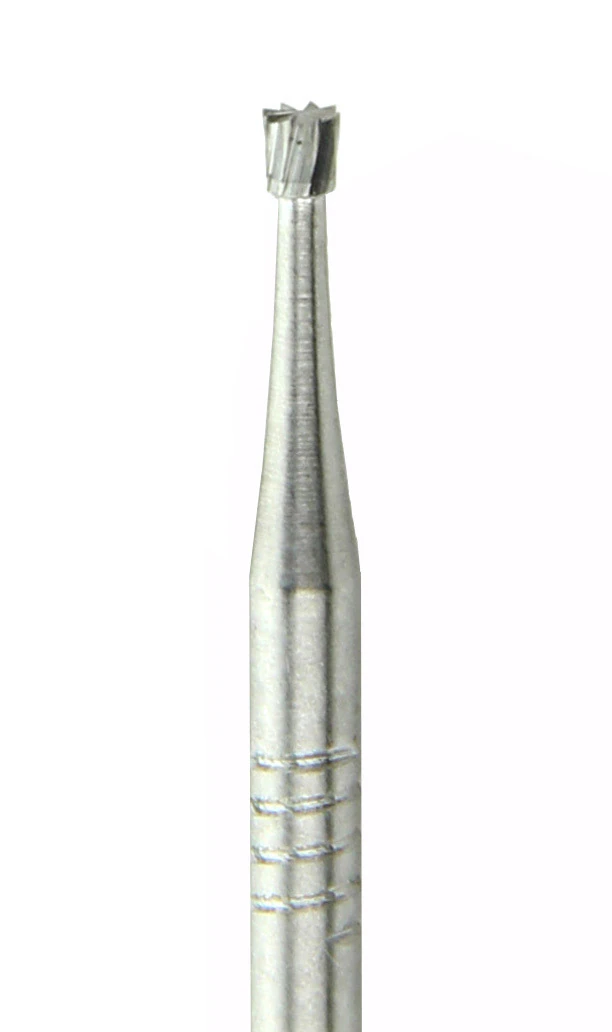 SS White FG #38 Inverted Cone Carbide Bur, Friction Grip, 1.6 mm Diameter, 1.2 mm Length, 100/Bx