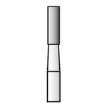 SS White Revelation Diamond Bur, Friction Grip, Medium Grit, Safe Side, Size #809-012, 1.2 mm Diameter, 5/Pkg