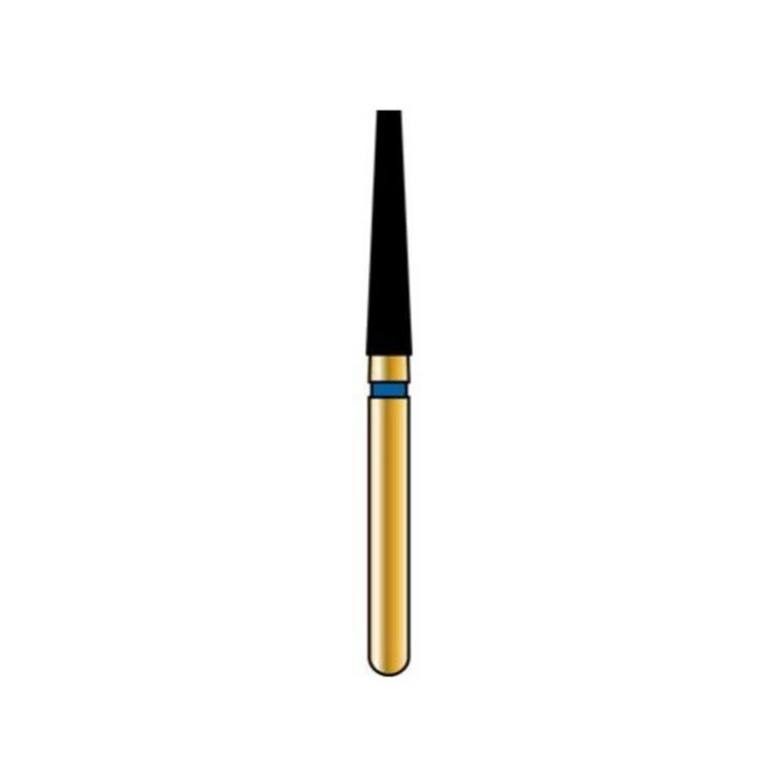 Alpen Multilayer Diamond Bur FG 849-025, Super Coarse Grit, Round End Taper, 5/Pk