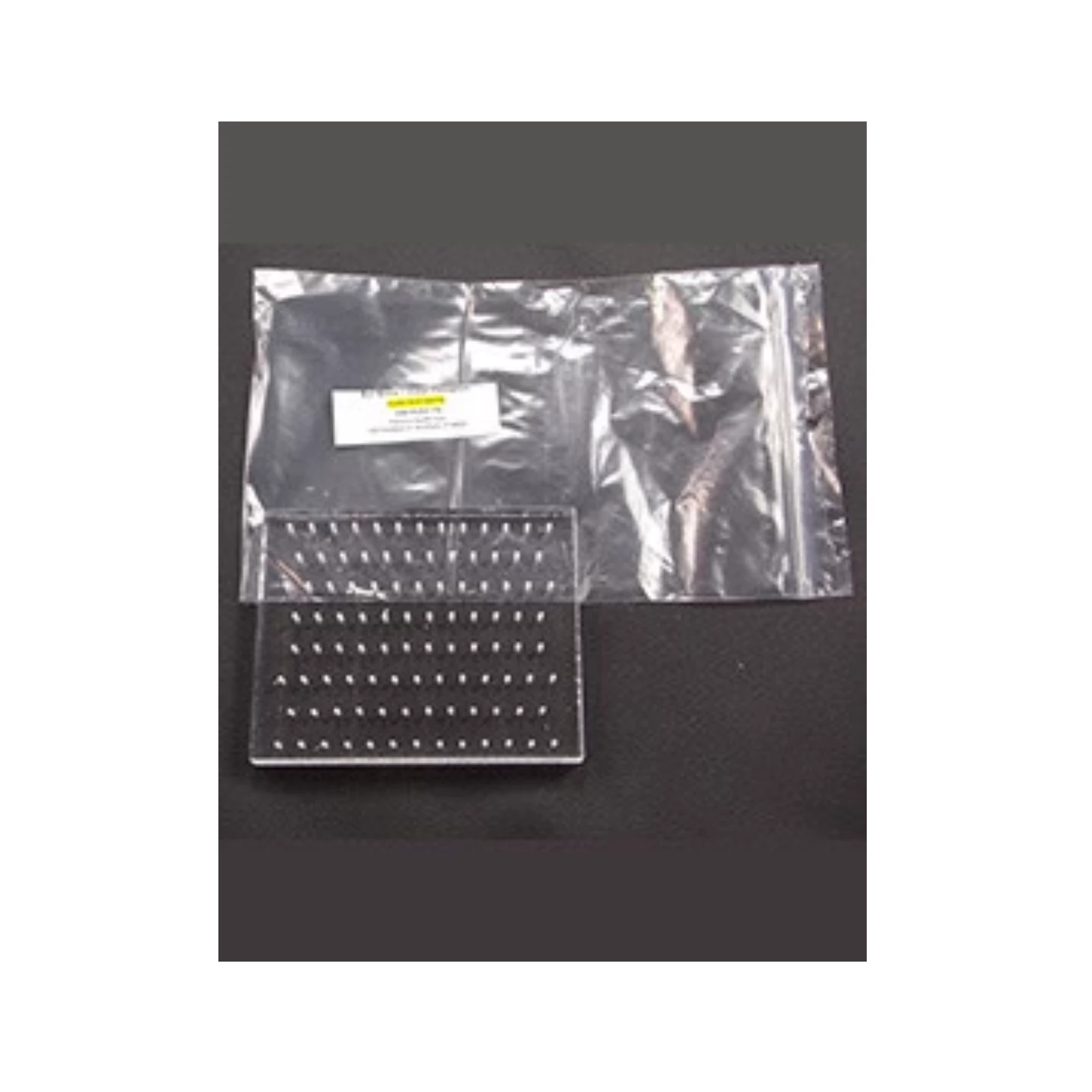 Palmero Clear Plexiglass Bur Block, 100 Holes, 50 FG/50 RA Combo, Non-Autoclavable