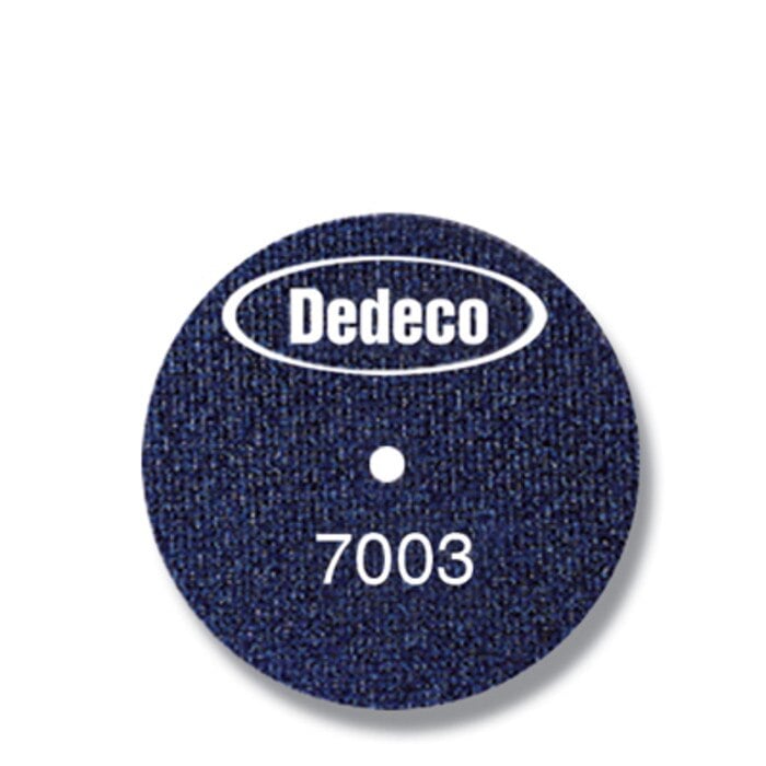 Dedeco Fibre-Cut Disc, 3" x .049" x 1/4", Aluminum Oxide, Brown, 100/Box