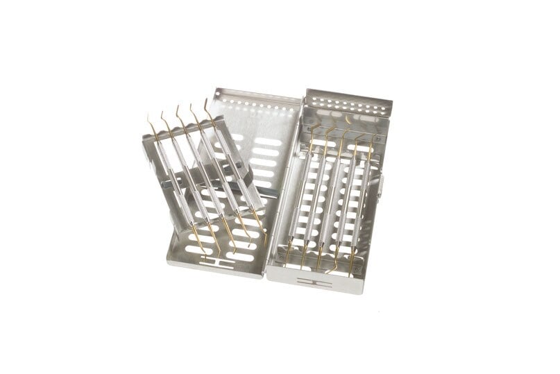 Miltex Surgical Cassette Medium, Stainless Steel, 10 x 5.5 x 4 inches