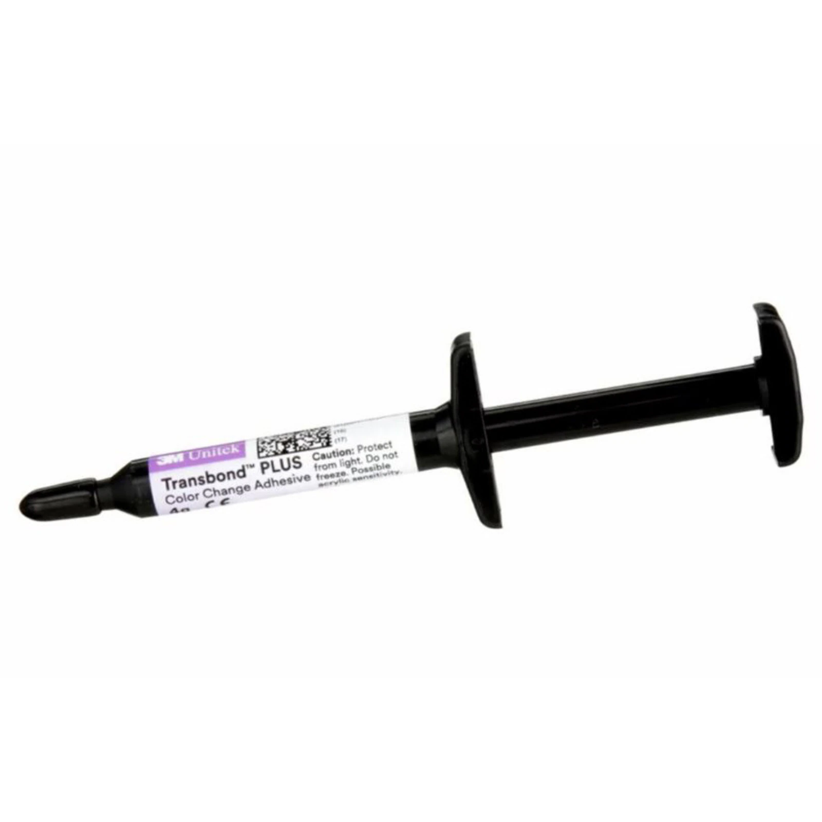 3M Transbond Plus Color Change Adhesive, Light-Cure Orthodontic Bonding Adhesive, 4g Syringe, 1/Pk, 712-105