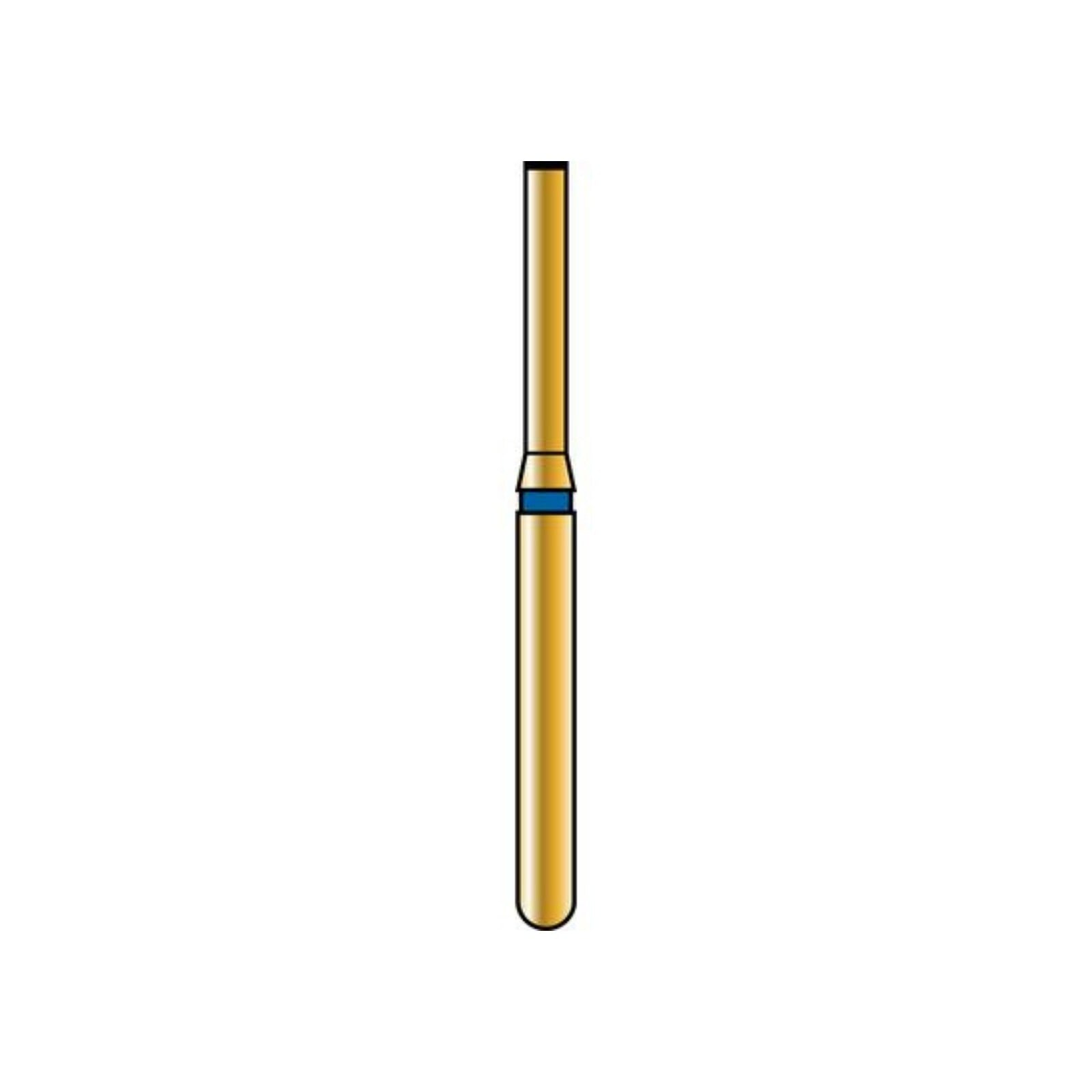 Alpen Multilayer Diamond Bur, FG 839-012C, Coarse Grit, End Cutting, 5/Pk