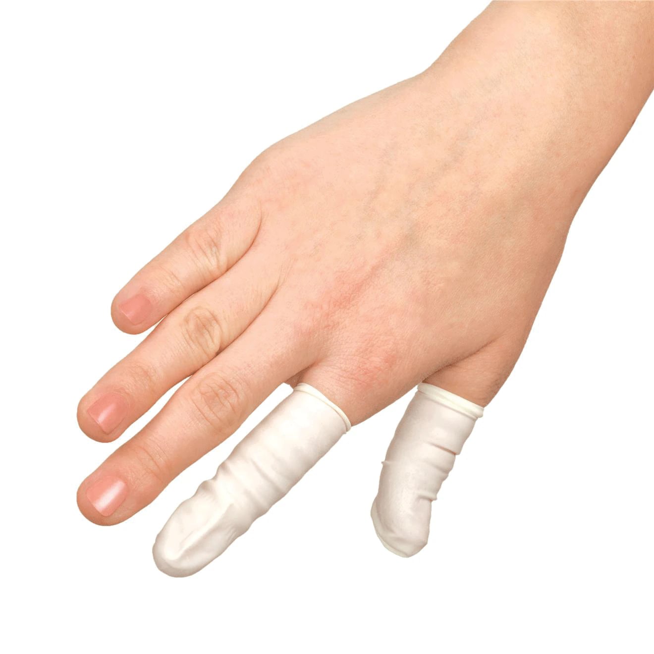 Finger Cots, Latex, Small, 144/Box