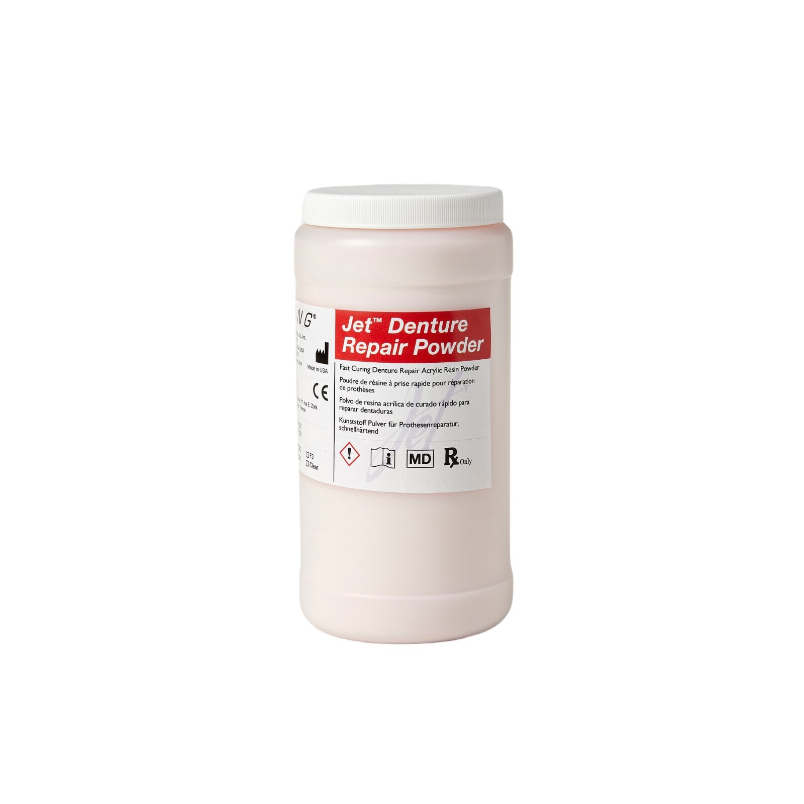 Jet Denture Repair Powder, Shade B1, 100g, Bottle