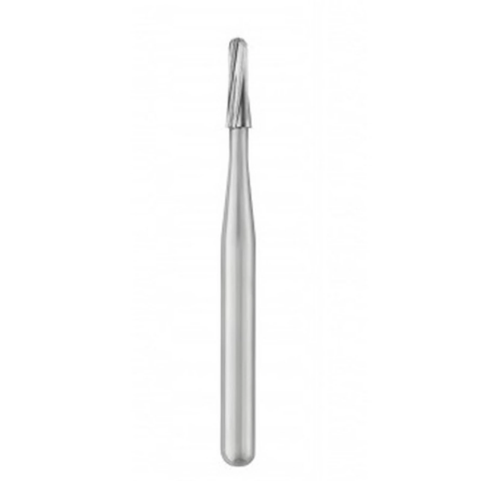 SS White FG #1171S Tapered Fissure Round End Carbide Bur, Friction Grip Short Shank, 1.2 mm Diameter, 10/Pack