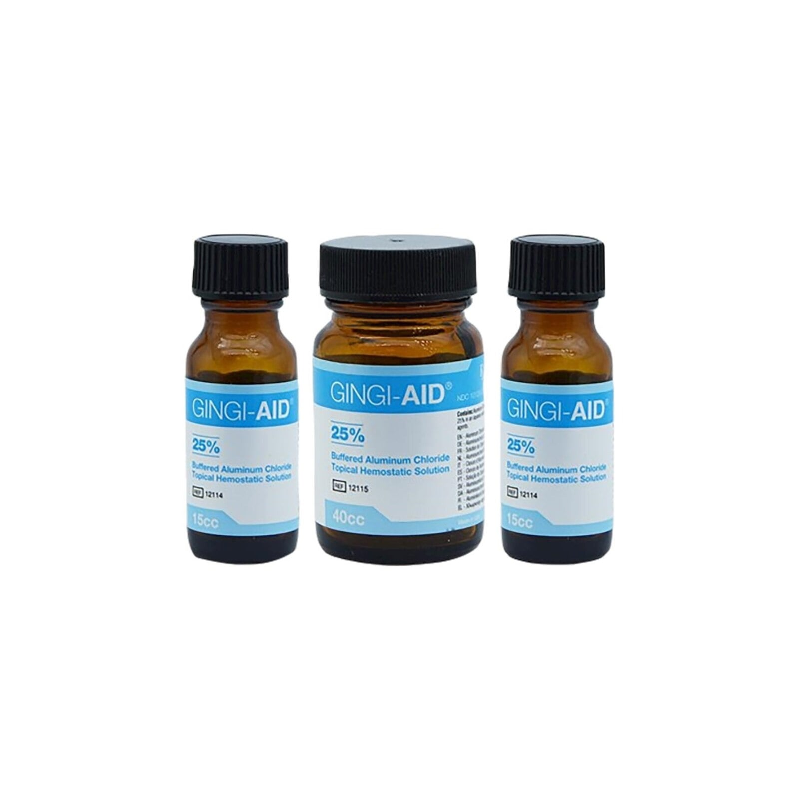 Gingi-Aid® 25% Buffered Aluminum Chloride Hemostatic Solution, 40 mL Bottle