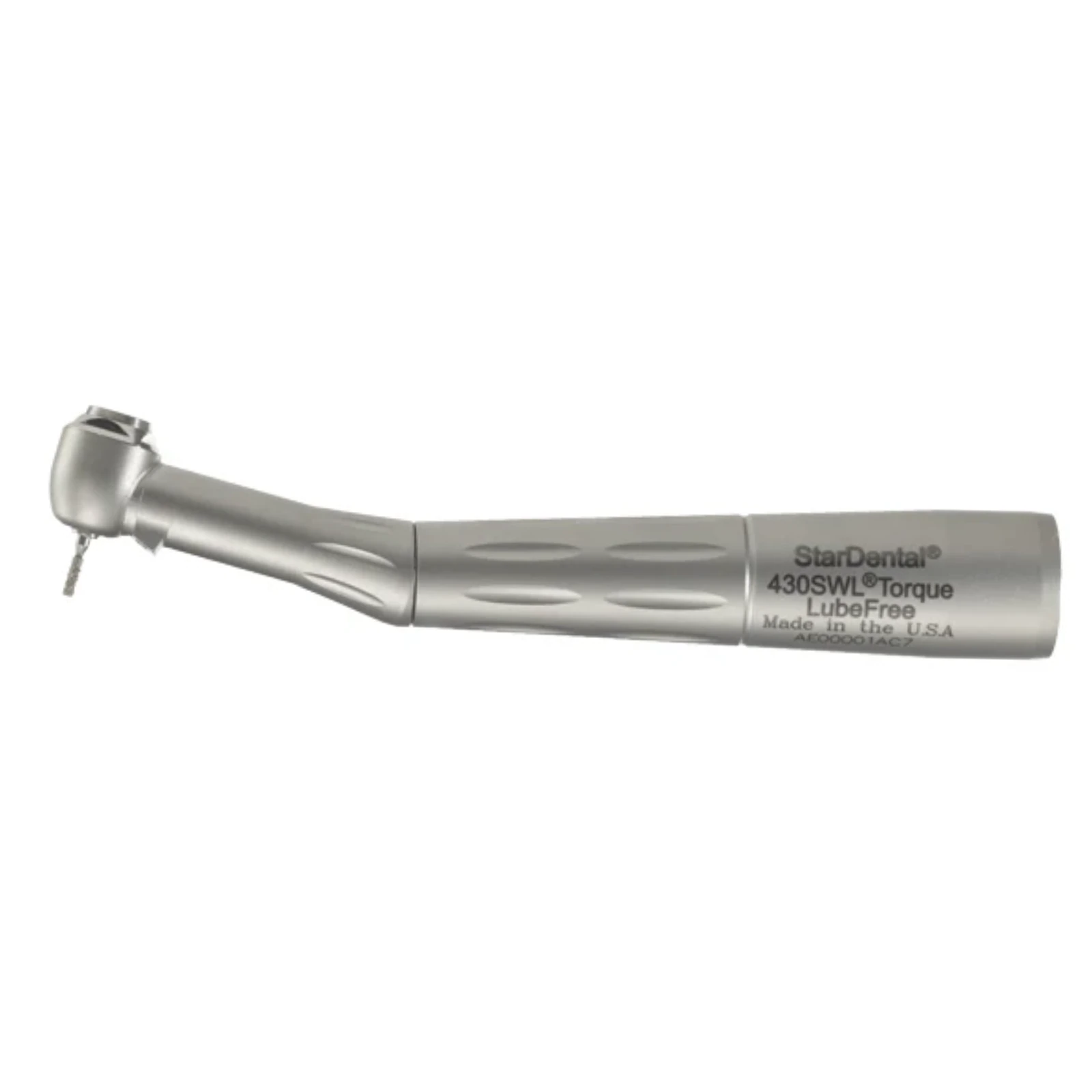DentalEZ 430 SWL Satin High-Speed Handpiece, Lubrication-Free