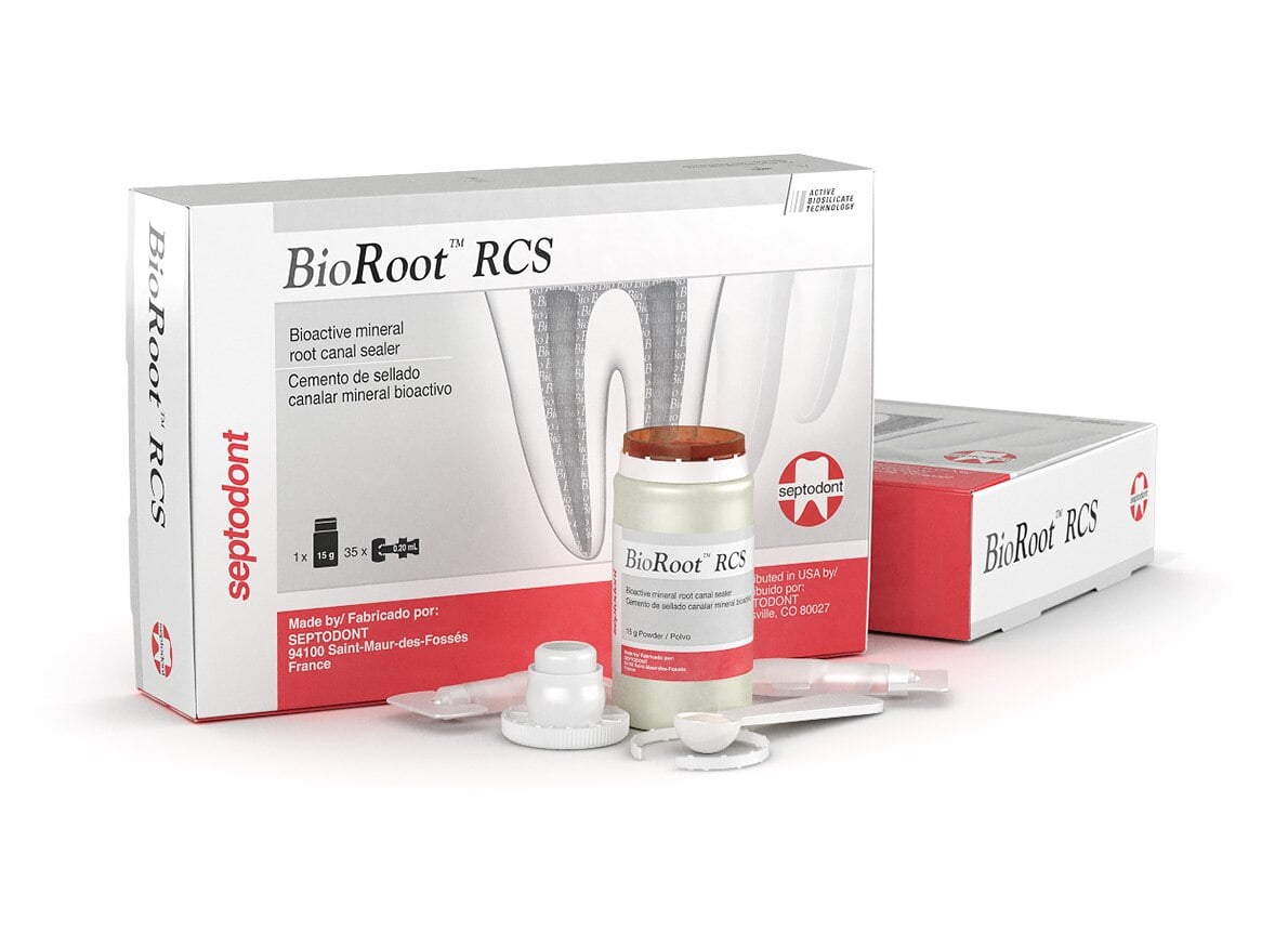Septodont BioRoot RCS Root Canal Sealer, Calcium Silicate-Based, 1 Syringe