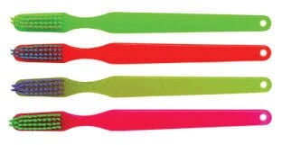 Adult V-Trim Toothbrush, Soft Bristles, Ergonomic Handle, 72/Case