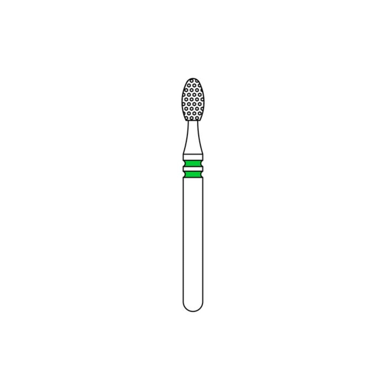 Premier Two Striper EURO Diamond Bur 379-018C, 5/Pk