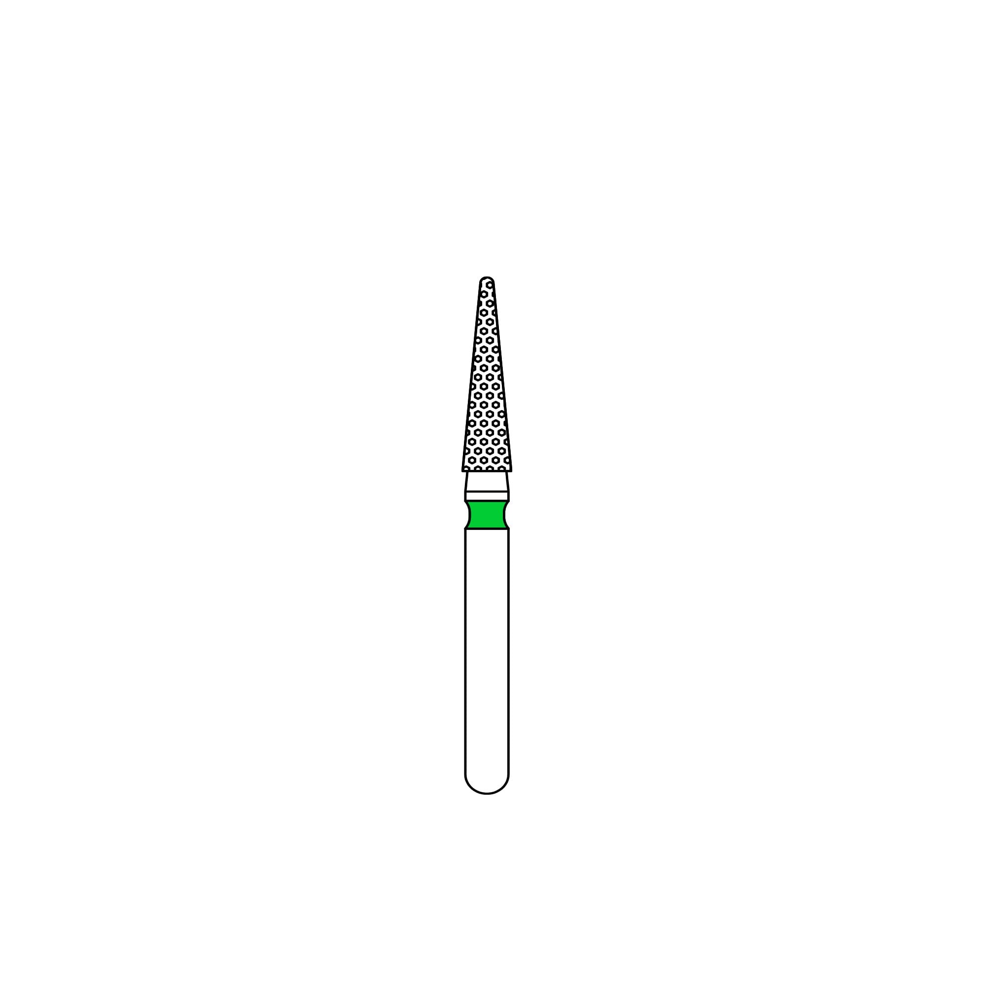 PRIVA Diamond Burs FG 858-018C, 5/Pk