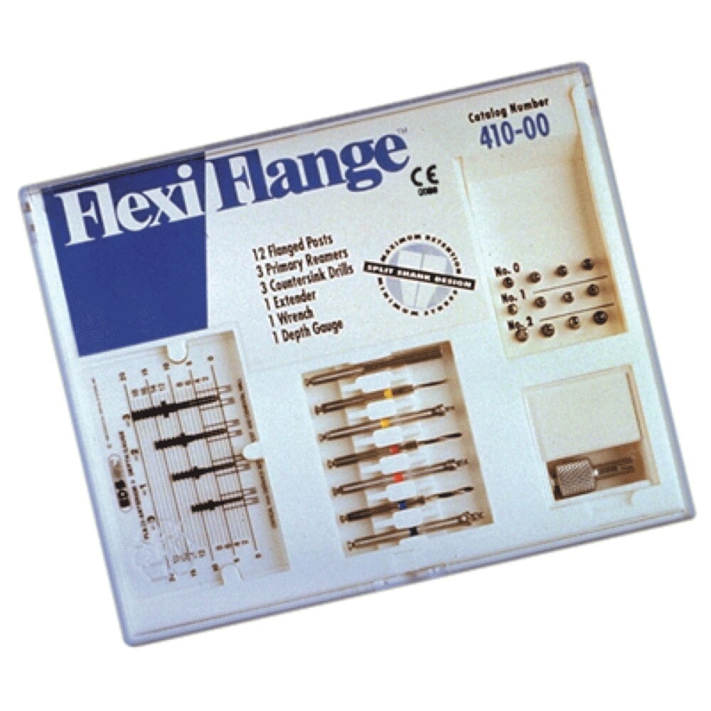 Flexi-Flange Titanium Post Refill, Size 3 (Green), 10/Pkg, 435-03