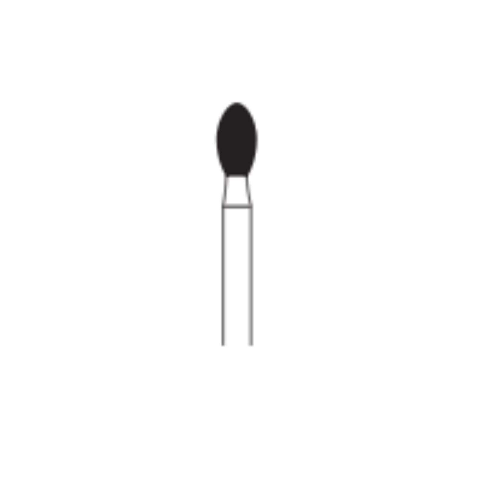 Egg-Shaped Multi-Use Diamond Bur, 379-023SF, 6/Pack