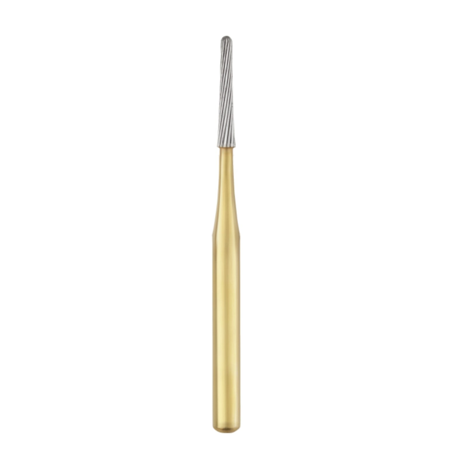 SS White Carbide Friction Grip Trimming and Finishing Bur, 20 Blade, 8642G, 5/Pk