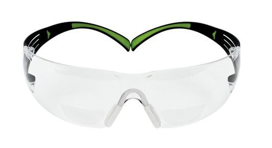 3M SecureFit Protective Eyewear AF +2.5, Clear Lens, 20/Case