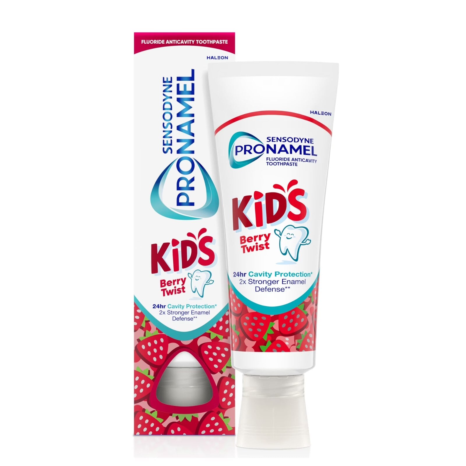 Sensodyne Pronamel Kids Toothpaste, Berry Twist, 4.0 oz Tube, 12/Case