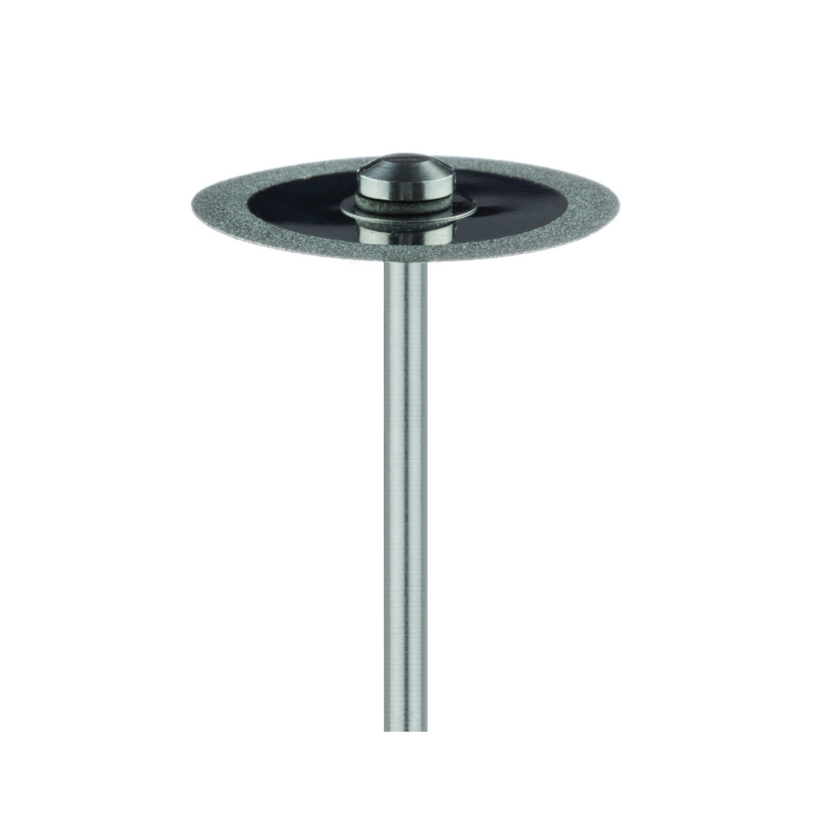 Meisinger 915D-220-UNM Diamond Disc, Double Sided Edge, 22mm Diameter, 0.25mm Thick, Medium Grit, Unmounted, 1/Each