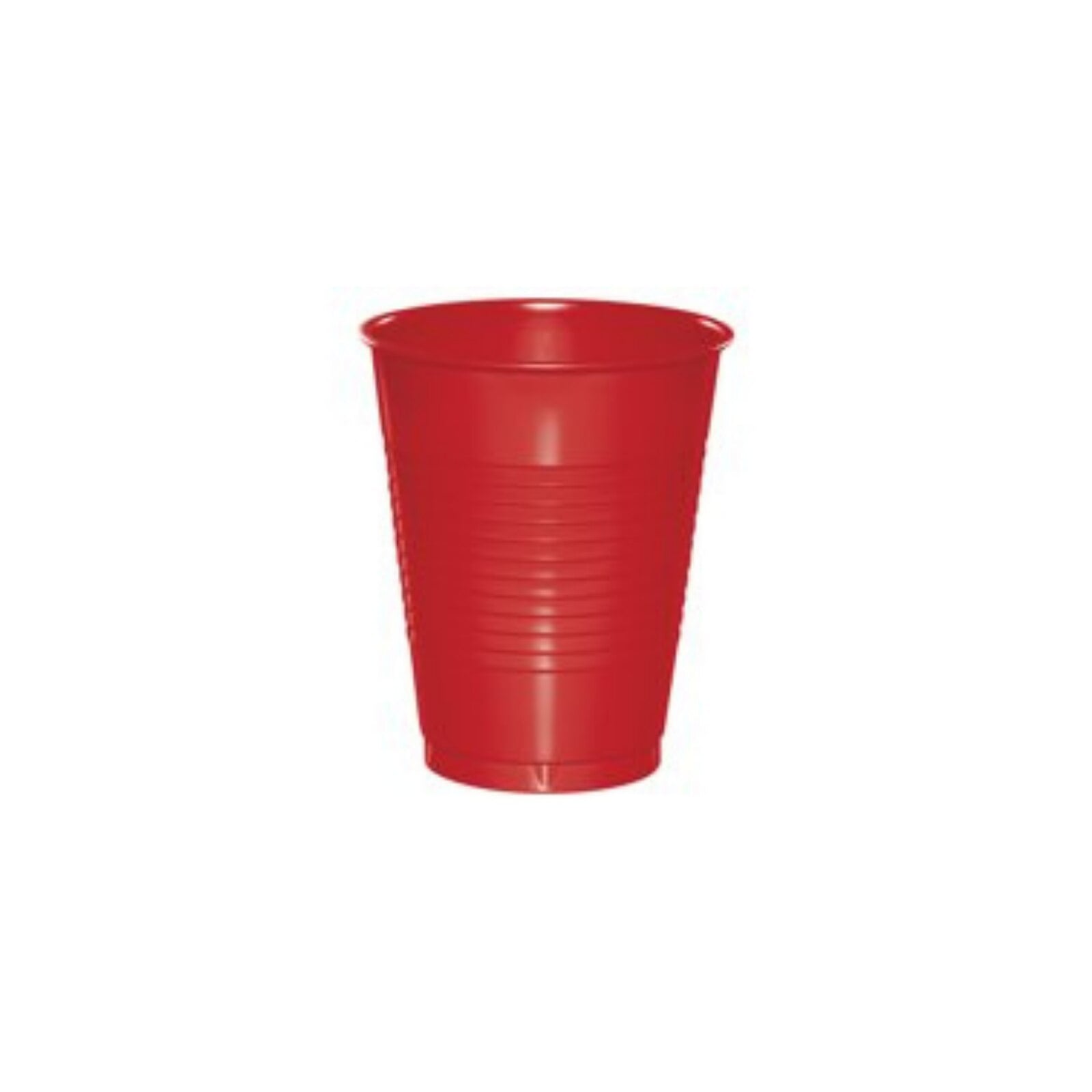 Disposable Plastic Cups, 5 oz, Red, 1000/Case