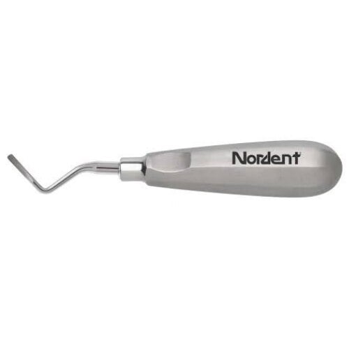 Nordent Elevator SE Hourigan #2 (Left) #201 Handle, Single End, Stainless Steel