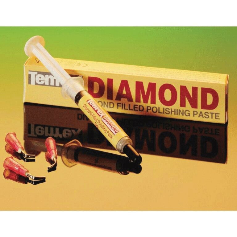 Temrex Diamond Polishing Paste Syringe, 3 g, 1/Pk, 6800