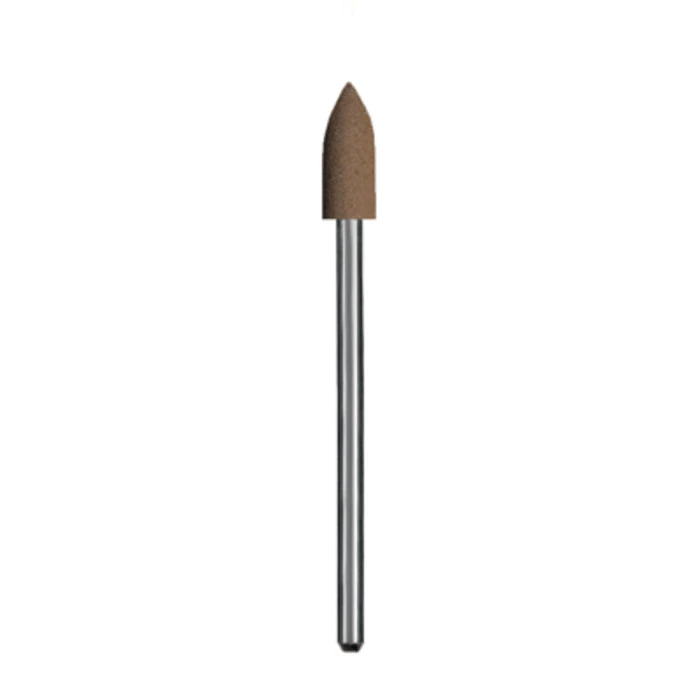 Dedeco Classic Midget Rubber Polisher, #15 Brown, Right Angle (RA), 3/32" (2.35mm) Shank, Box of 12