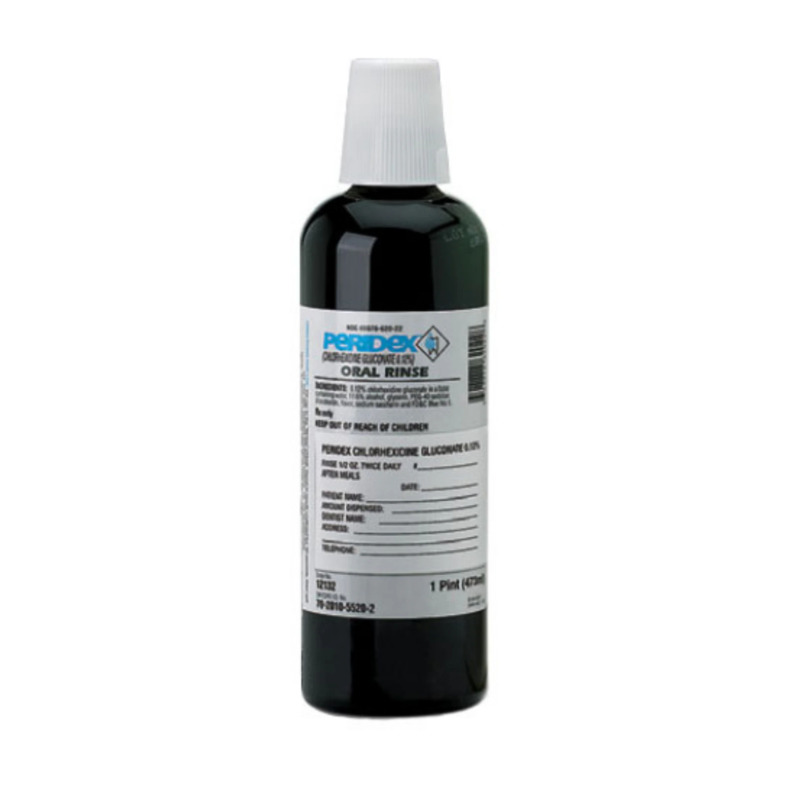Peridex Chlorhexidine Gluconate 0.12% Oral Rinse, 16 oz Bottle, 12/Case