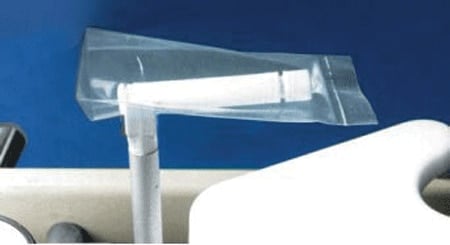 Palmero Bite Block Protectors for Siemens Panoramic X-Ray, 1.5" x 3", Clear, Latex-Free, 500/Box, #1850S
