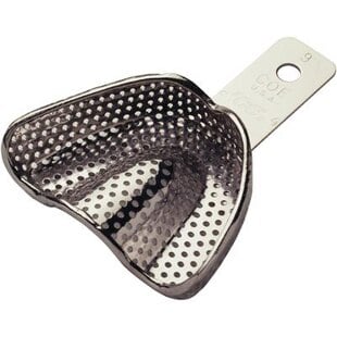 COE® Nickel-Plated Perforated Pedodontic Impression Tray, Upper #9 (Smaller), 1 Each, #260091