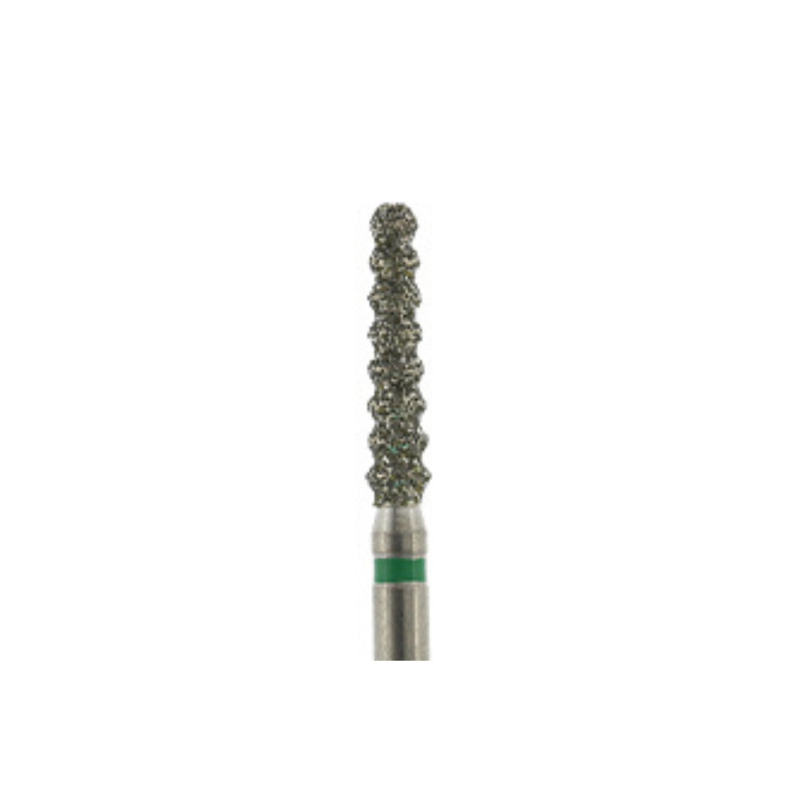 Midwest Once Single-Use Diamond Bur, Coarse, Gross Reduction, FG, #6051-017, 1.7mm Diameter, 8.0mm Length, 25/Box, 16051017C