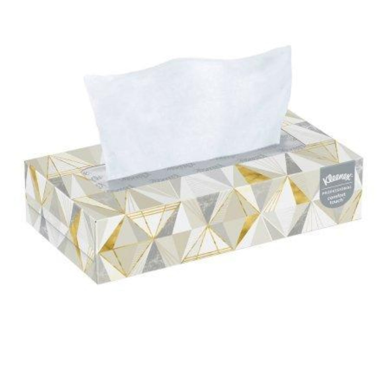 Kleenex Facial Tissue, White, 2-Ply, Flat Box, 125/Pkg, 48 Pkg/Cs