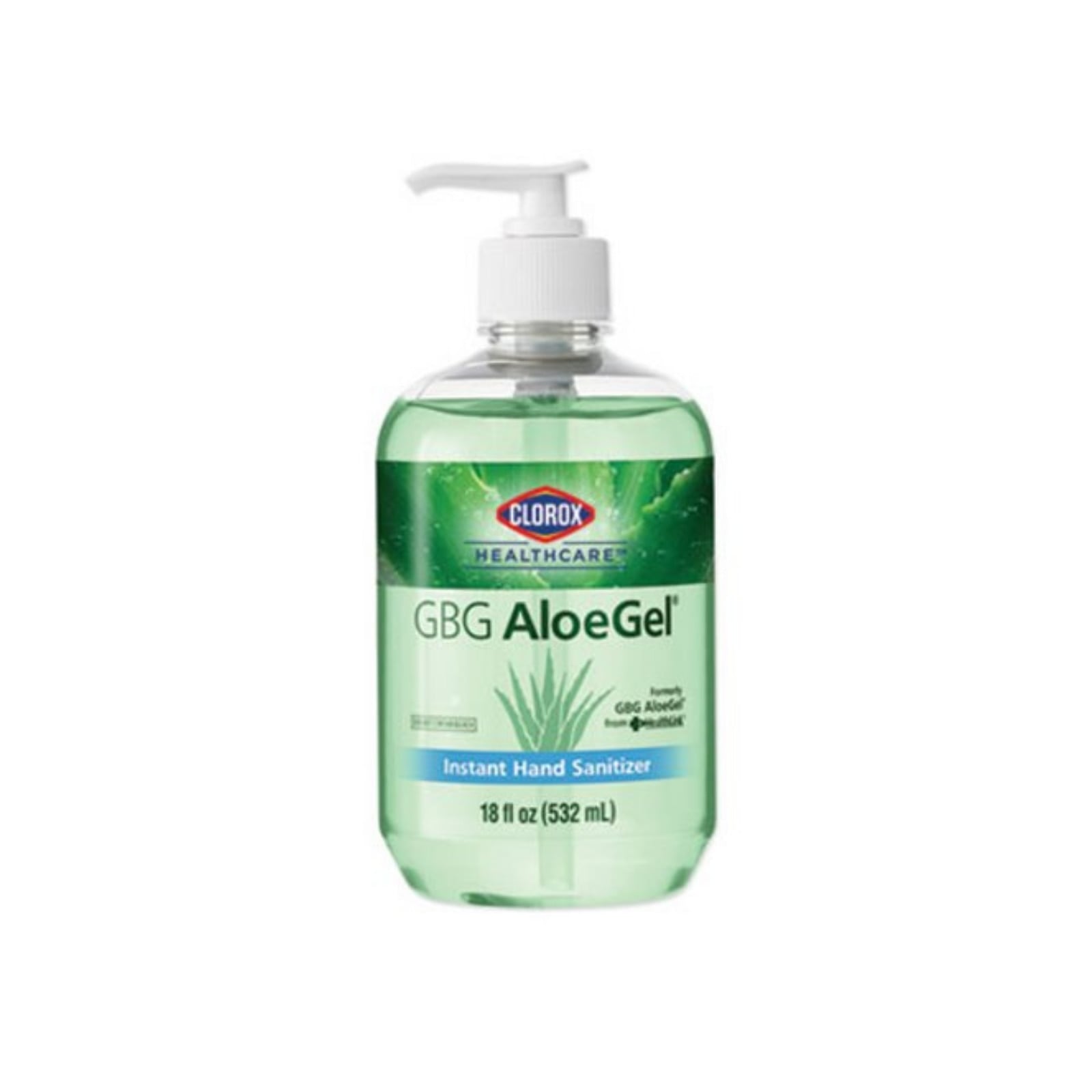 Clorox AloeGel Instant Hand Sanitizer, 18 oz Pump Bottle, 32375