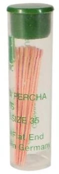 Coltene Gutta Percha Points, ISO Size #35, 20 Points per Vial, 5 Vials per Box