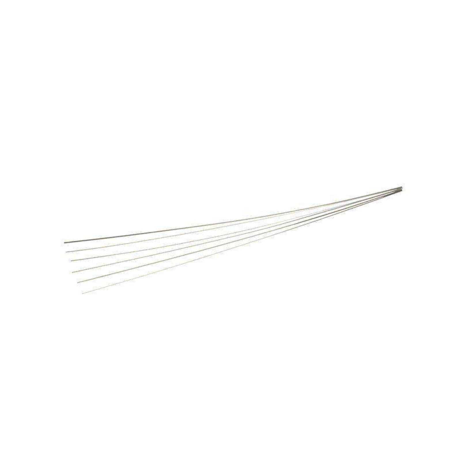Keystone Stainless Steel Clasp Wire, 19 Gauge, Round, 10 x 1 ft Sections, 10/Pack, 1900780
