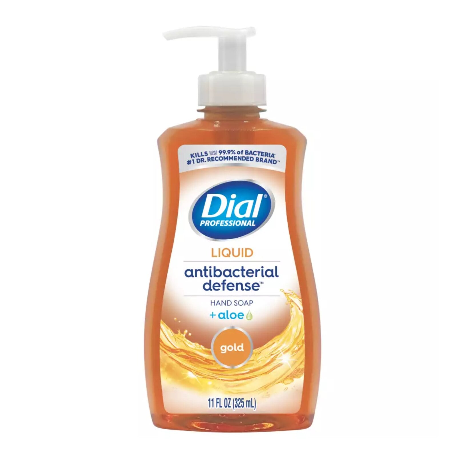 Dial Gold Liquid Hand Soap Antimicrobial, 7.5 oz with Pump, 84014