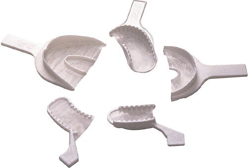 Plasdent Bite Registration Trays, Quadrant, 35/Box