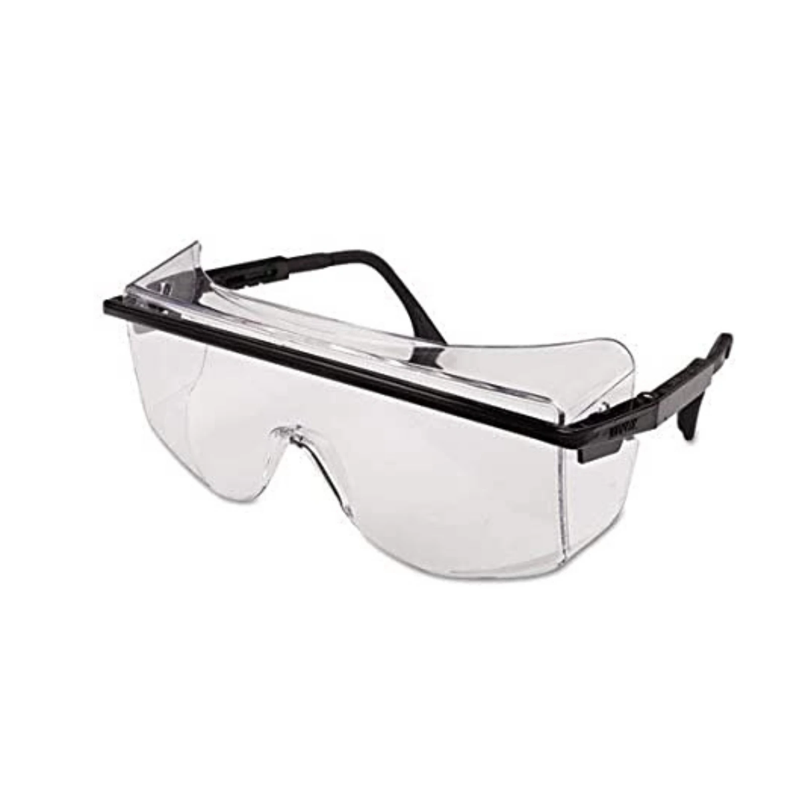Uvex Astro 3000S Slim Protective Eyewear, Clear Lens, Black Frame