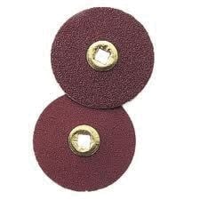 E.C. Moore Paper Discs, Brass Center, 7/8" Crocus Fine, 50/Box