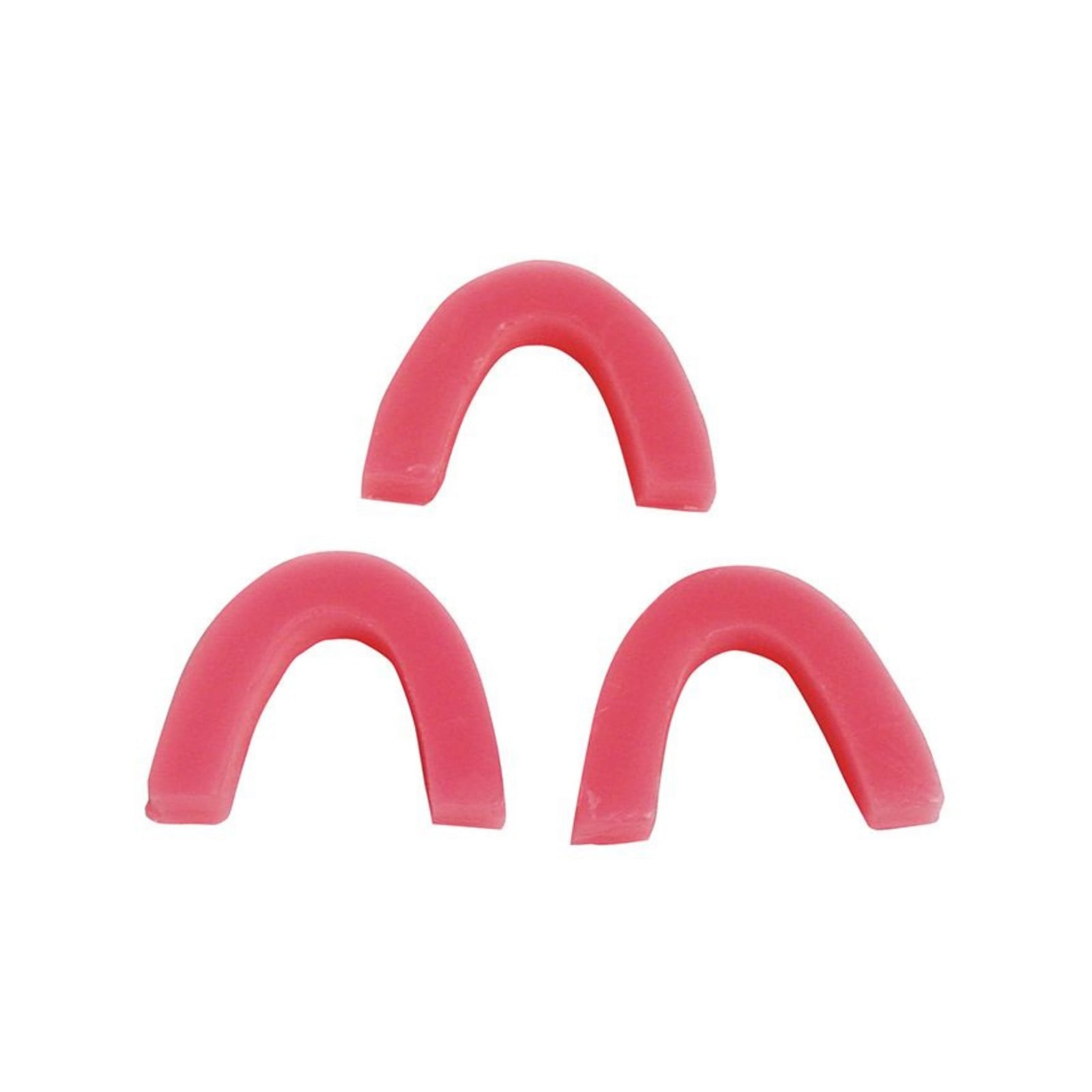 Keystone Pink Wax Bite Blocks, U-Shaped, Medium Soft, 100/Box, 1880240