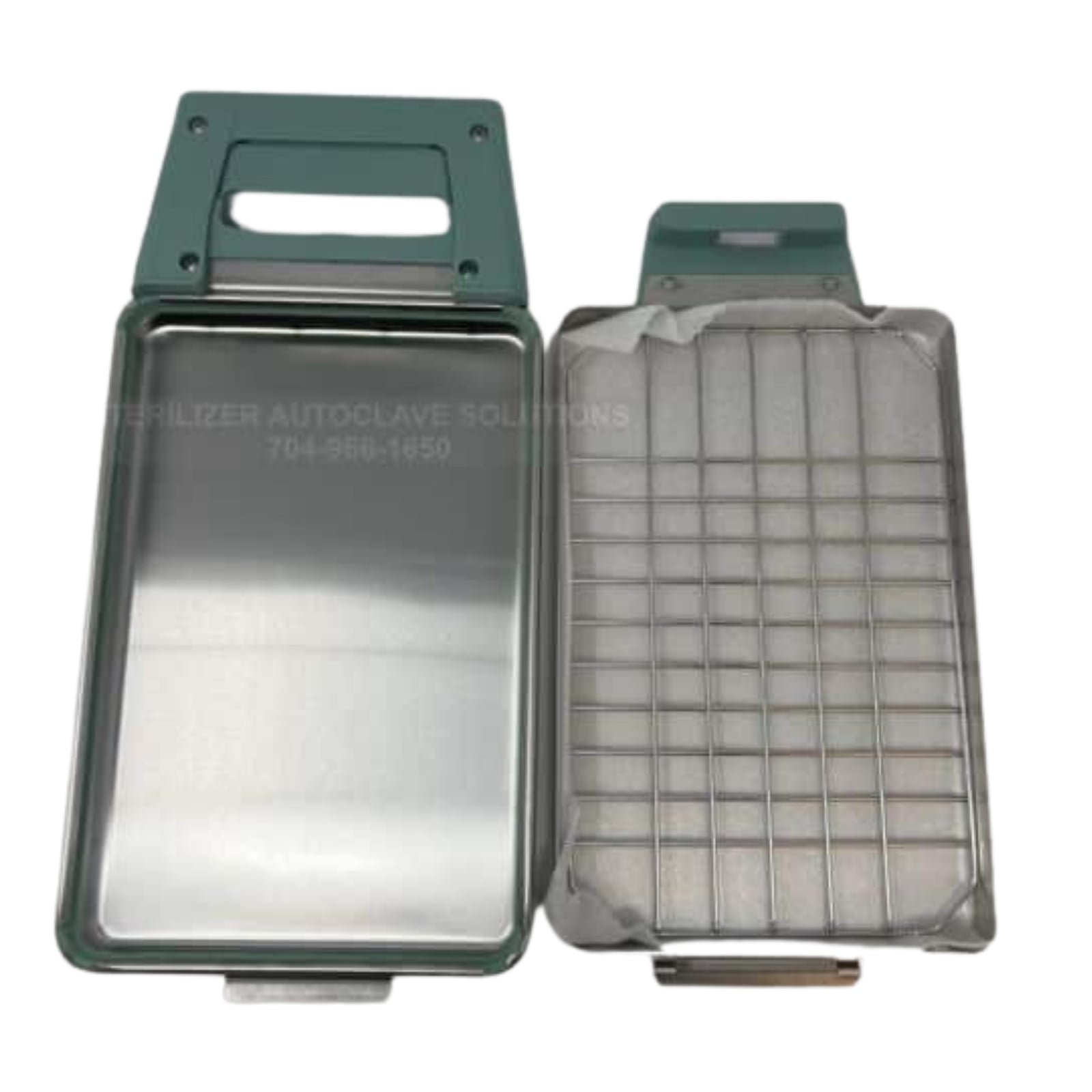SciCan Statim 2000 B Cassette Complete with Rack, Stainless Steel, 11" x 7" x 1.5", 01-100008A