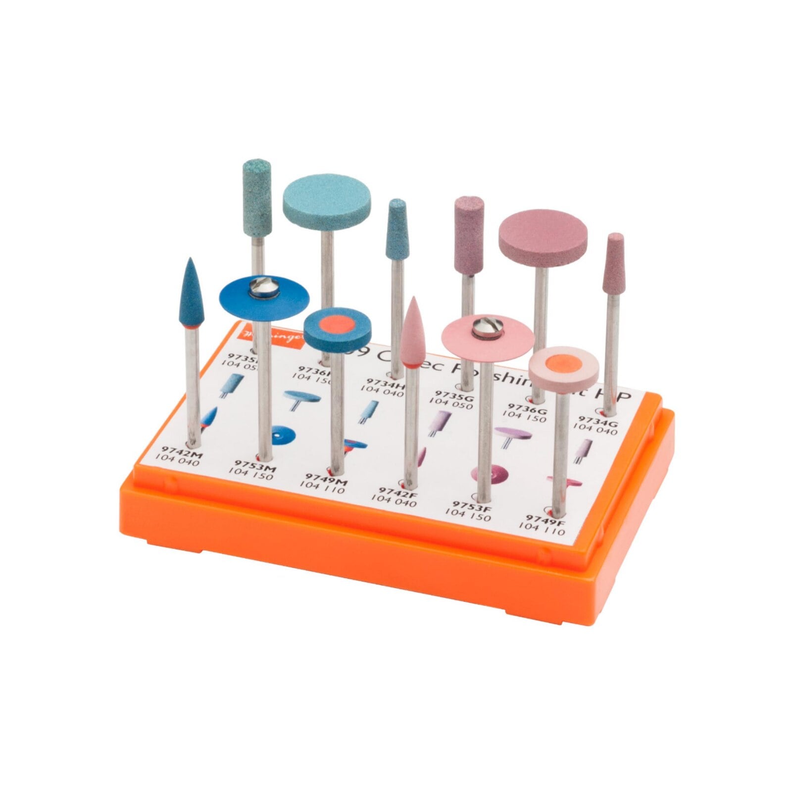 Meisinger CEREC Polishing Kit HP, CAD/CAM High-Performance Ceramic Polishing Kit, 2609